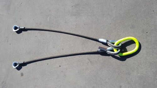 Slushing Wire Rope Wire Rope Slings ⎮ Pacific Rigging Loft, Inc. San Diego