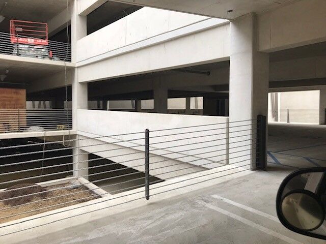 Parking Railing Work Cable Railing | Pacific Rigging Loft, Inc. San Diego